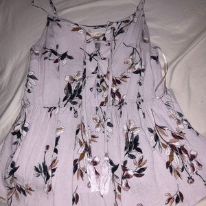 Pacsun lace up tank top